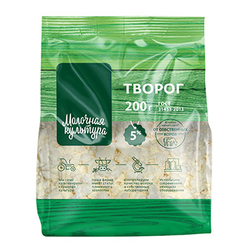 

Творог Молочная культура 5% 200 г