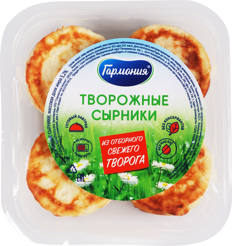 

Сырники Гармония творожные 140 г