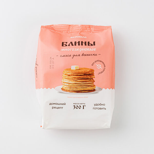 Смесь для выпечки Блины многозерновые, 300г
