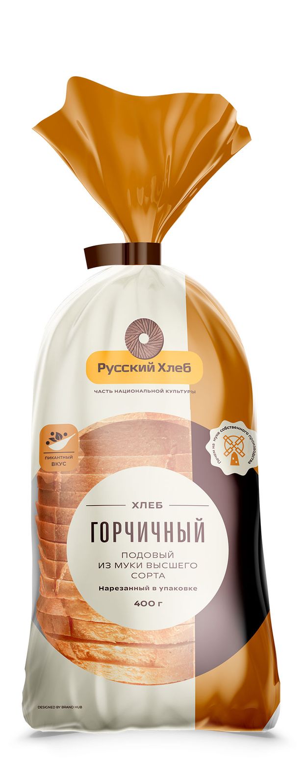 

Хлеб Русский хлеб Горчичный подовый нарезка