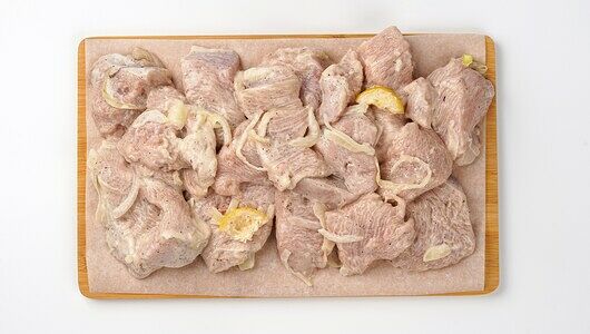 Шашлык из филе грудки индейки с майонезом_РП