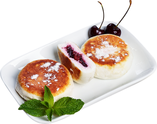 Сырники Лента Fresh с вишневой начинкой вес