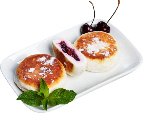 

Сырники Лента Fresh с вишневой начинкой вес