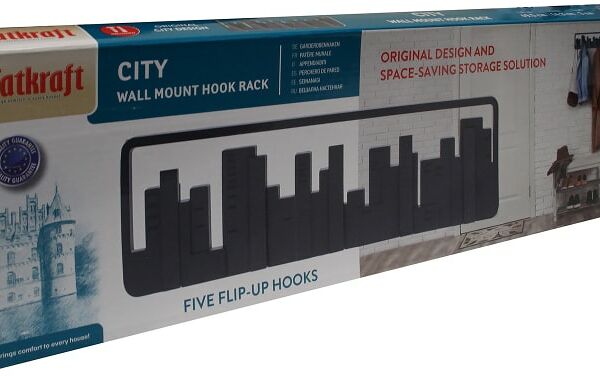 Вешалка для одежды Tatkraft City со складными крючками