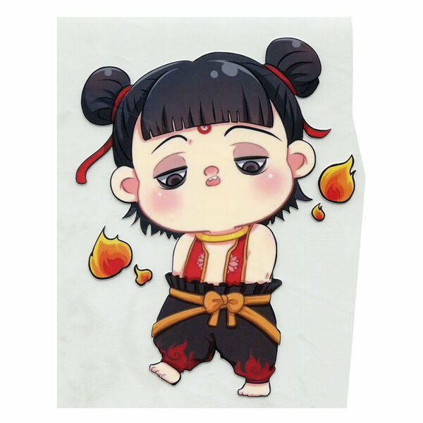 ALP-002 Термотрансфер 'Девочка' 15*19CM