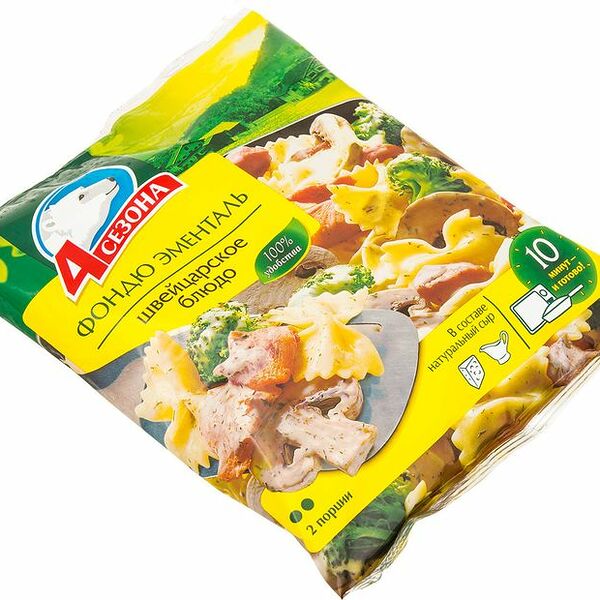 Фондю 4 Сезона Эменталь, 600г