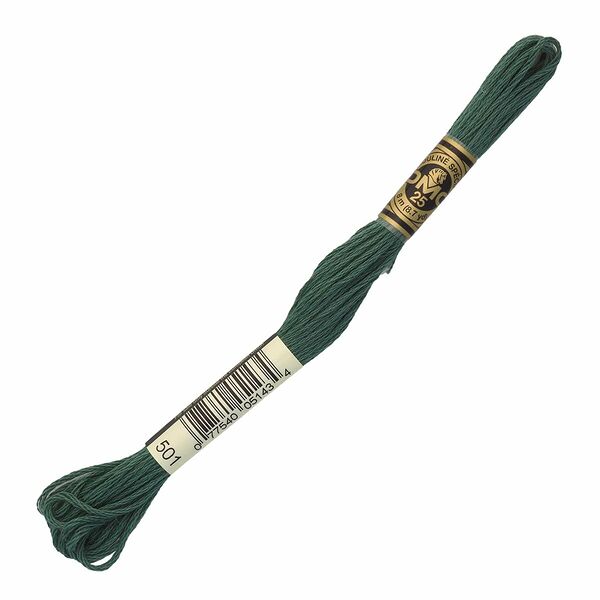 Мулине DMC 117, 8 м (501), 1 шт