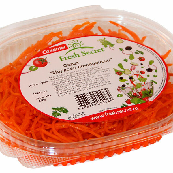 Салат Fresh Secret морковь по-корейски