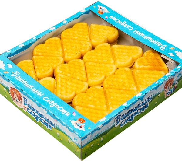 Печенье Ванюшкины Сладости Музыка из сердца сдобное 400г