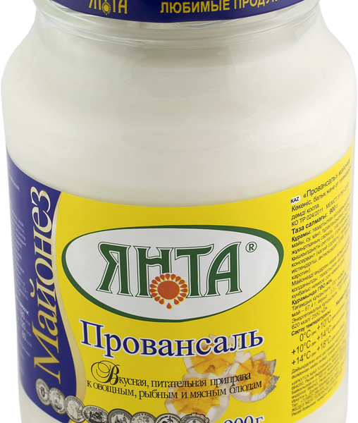 Майонез ЯНТА Провансаль 67%