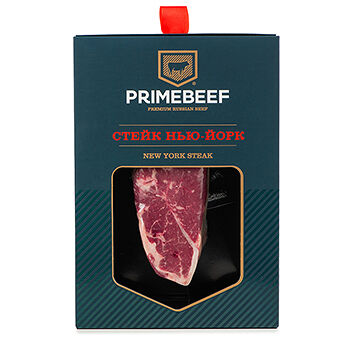 Стейк из мраморной говядины ПРАЙМБИФ Нью-Йорк, категория А