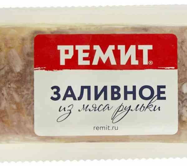 Заливное из мяса рульки Ремит