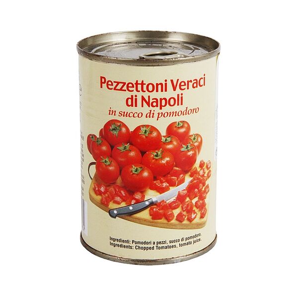 Томаты резаные в собственном соку консервированные, Sapori di Napoli