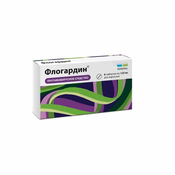 Флогардин 125 мг 6 шт таблетки