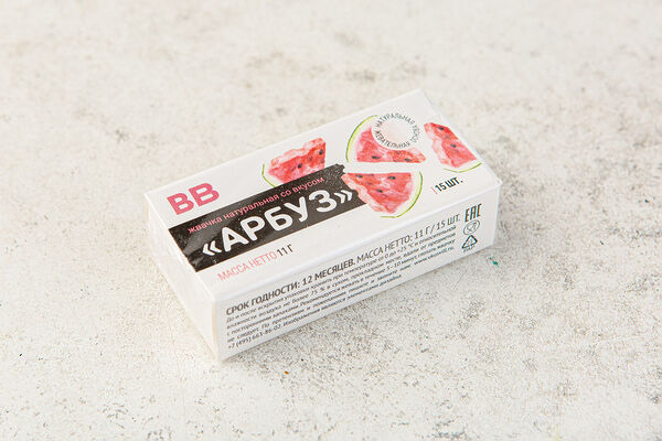 Жвачка натуральная со вкусом Арбуз