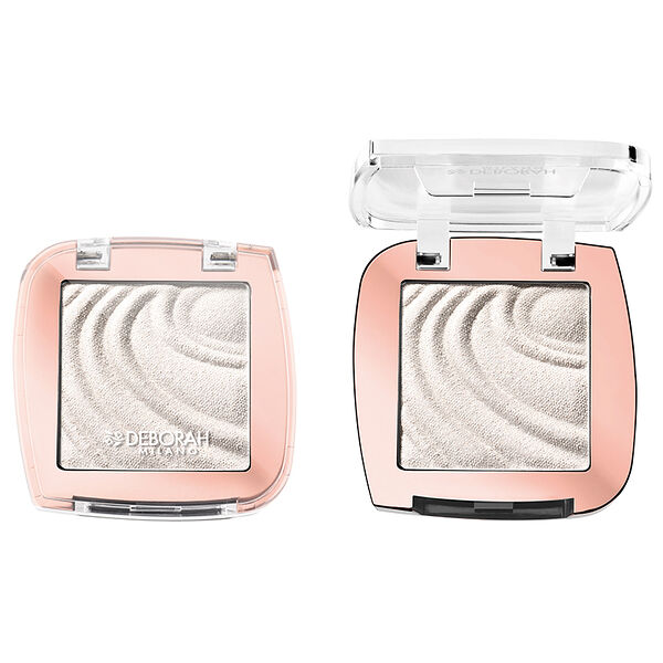 Тени для век Deborah Color Lovers водостойкие тон 01 мерцающий белый, 3.5 г