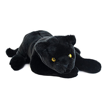 Игрушка мягкая «Пантера лежащая чёрная», Histoire D'ours, 40 см, Франция