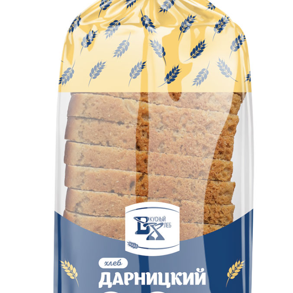 Хлеб Вкусный хлеб Дарницкий формовой нарезка