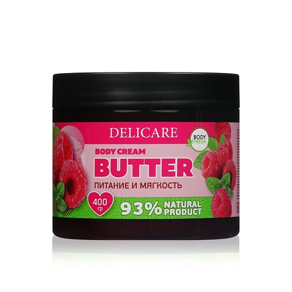 Крем-баттер для тела Delicare малина и мелисса