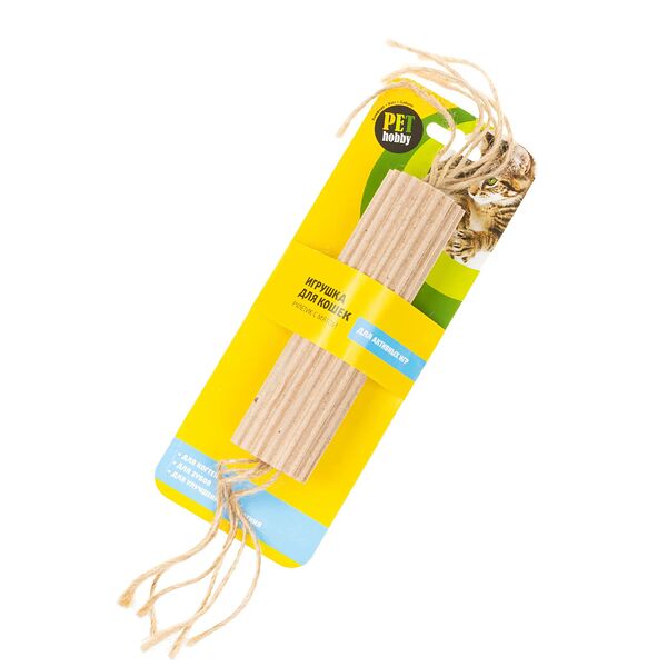 Игрушка для кошек Мятный рулетик из картона