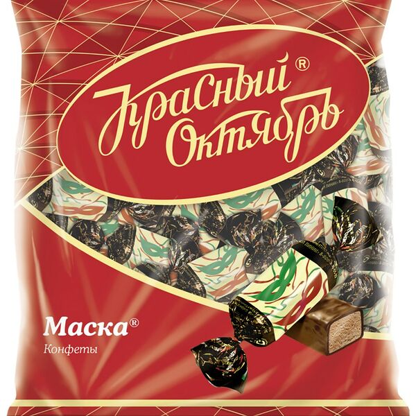 Конфеты шоколадные Маска Красный Октябрь