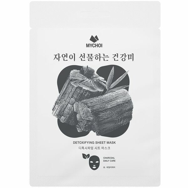 Маска Mychoi детокс для лица с углем, 25г