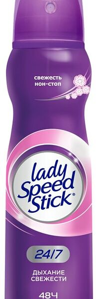 Дезодорант антиперспирант Lady Speed Stick 24/7 Дыхание Свежести 150мл