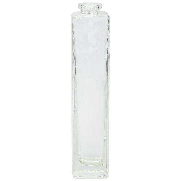 Ваза Evis Нарцисс прозрачная, 25х5х5 см, 0.45 л, бутыль, стекло