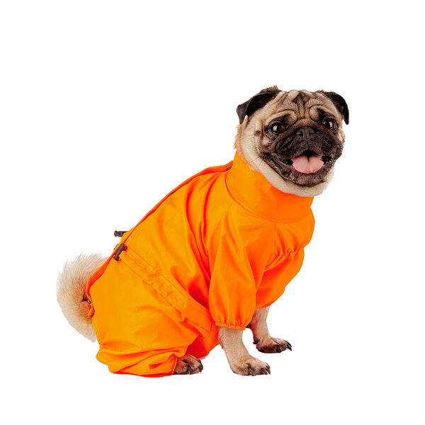 Дождевик для собак Rurri, размер L, оранжевый, для мальчика