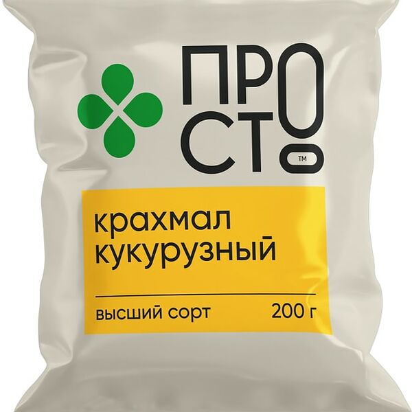 Крахмал ПРОСТО Кукурузный 200г