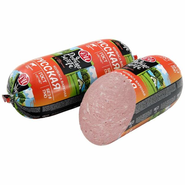 Колбаса вареная Родные места Русская
