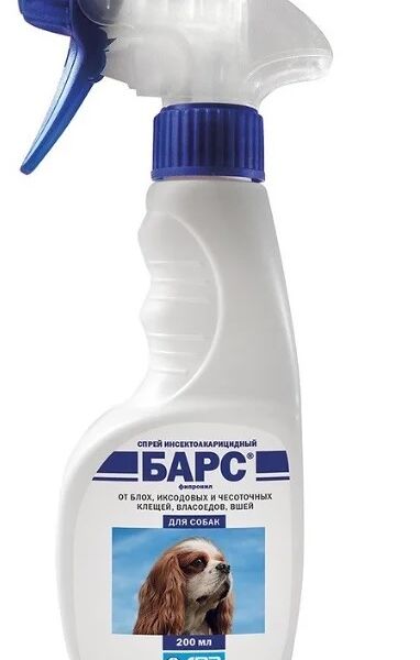 Барс Спрей от блох и клещей для собак