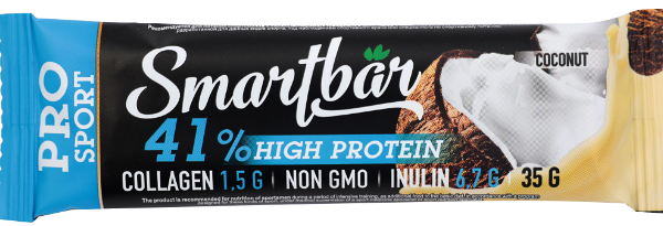 Батончик протеиновый SmartBar Hight Protein кокос