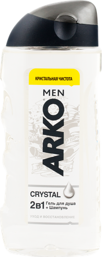 

Гель для душа мужской Arko Men 2в1 Crystal 260 мл