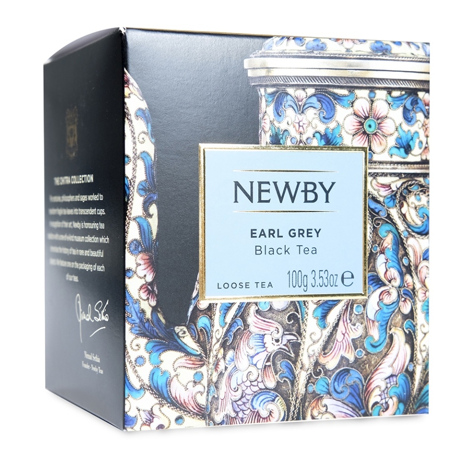 

Чай черный Newby Эрл Грей 100 г