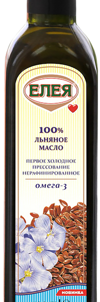 Масло льняное Елея нерафинированное