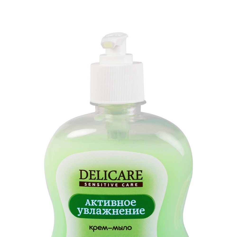 

Жидкое крем-мыло для рук Delicare Sensitive Care активное увлажнение 500 мл