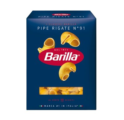 Макаронные изделия Barilla Pipe Rigate №91