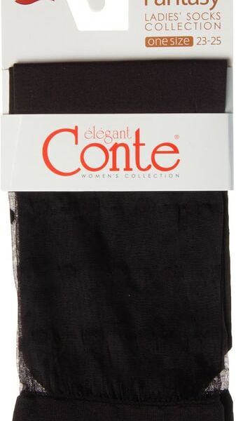 Носки женские Conte Elegant Fantasy серые Размер 36-39