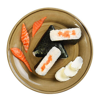 Онигири с копчёным лососем, Taste of, «Уже готово»