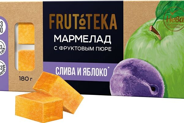 Мармелад Frutoteka Ассорти фруктовое 180г