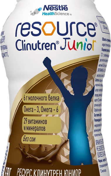 Питание для детей Resource Clinutren Junior со вкусом шоколада