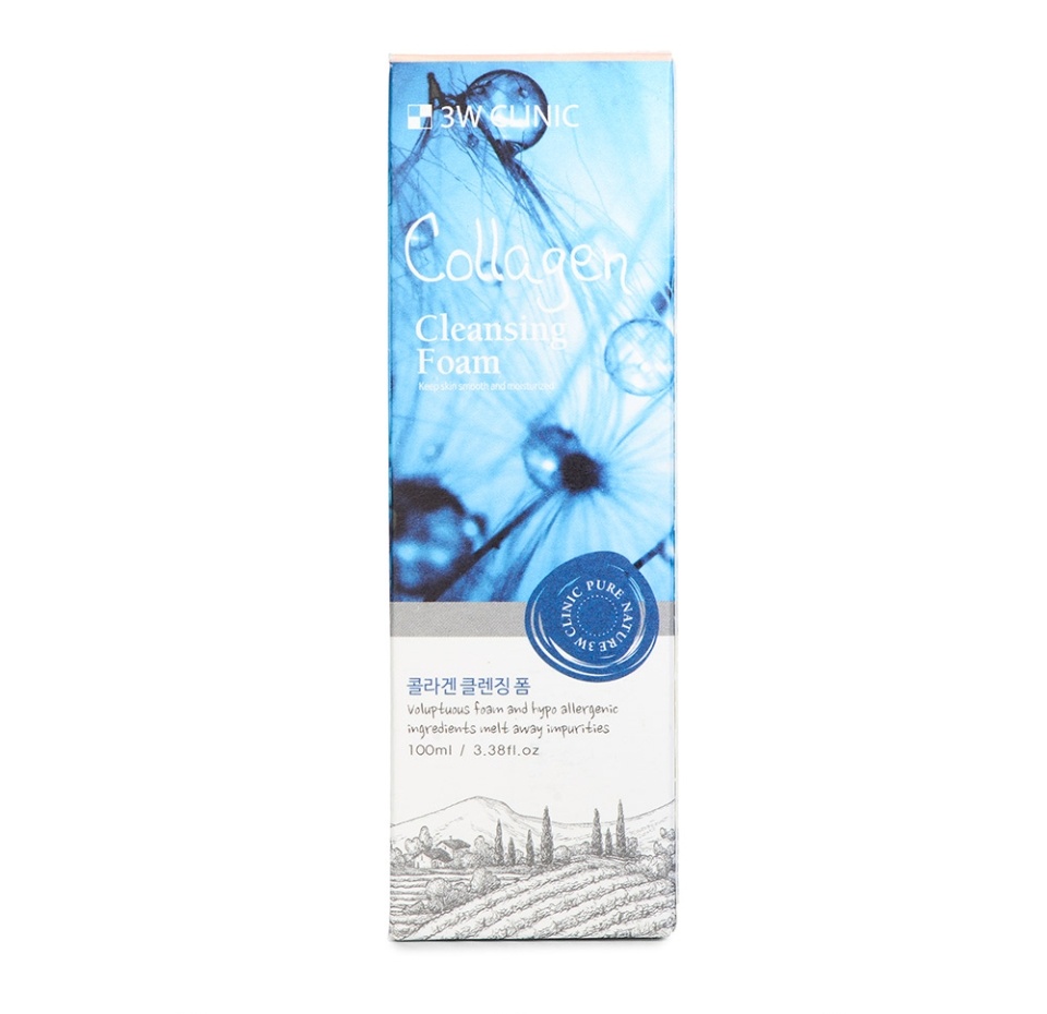 

Пенка для лица 3W CLINIC Foam Cleansing коллаген XAI KOREA COSMETICS Co., Ltd