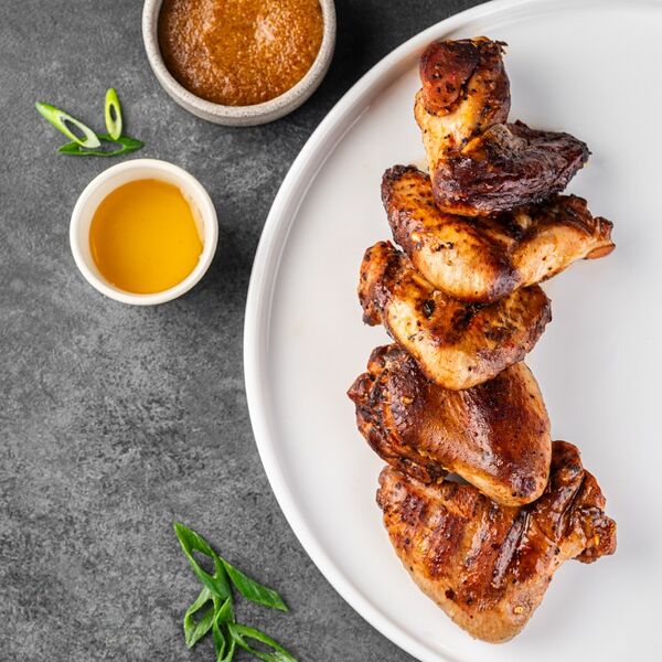 Крылья медово-горчичные