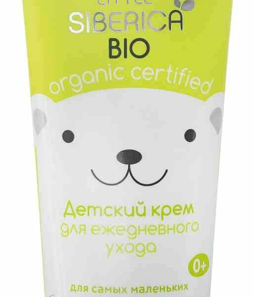 Детский крем Little Siberica Bio для ежедневного ухода с рождения