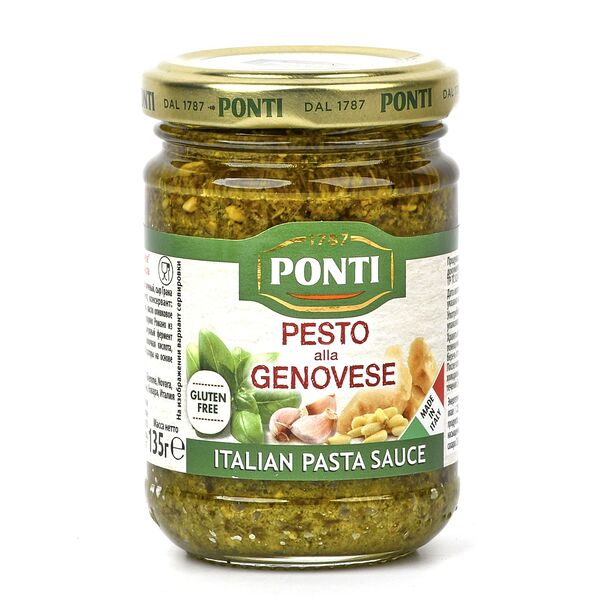 Соус Песто Алла Дженовезе на основе подсолнечного масла Понти