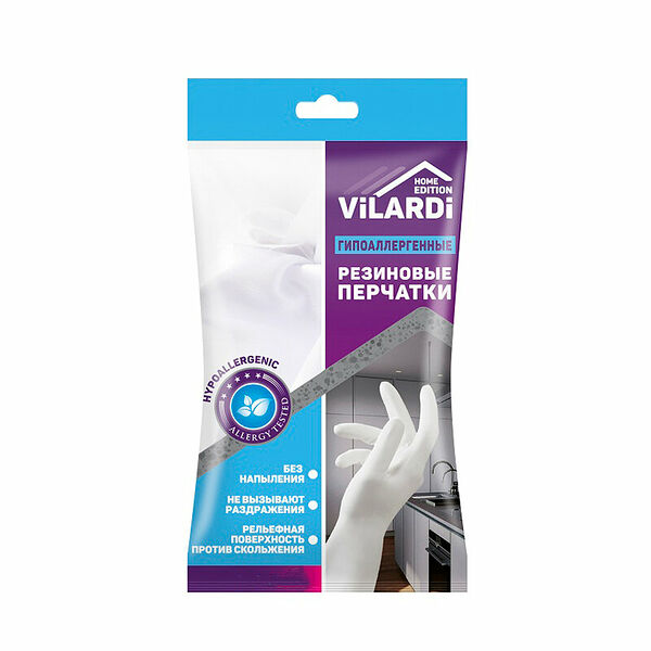 Перчатки Vilardi Гипоаллергенные размер M 1 шт
