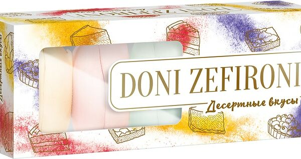 Зефир Doni Zefironi Десертные вкусы ассорти 210г