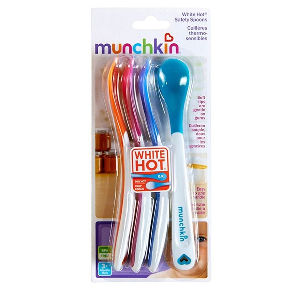 

Термоложечки White Hot, Munchkin, 4 шт., Китай