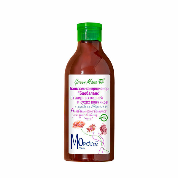 Бальзам-кондиционер для волос Green Mama Биобаланс Морской сад 400 мл